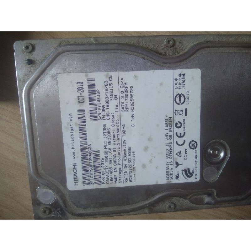 ổng cứg PC 250gb