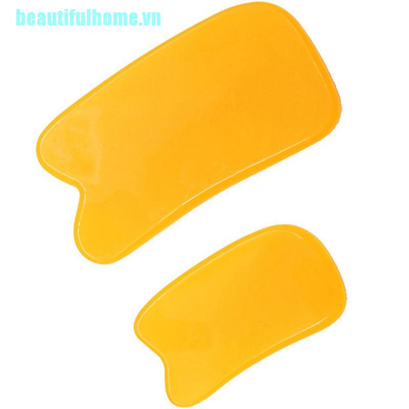 (Hàng Mới Về) Dụng Cụ Mát Xa Cơ Thể Bằng Nhựa Sáp Ong Tiện Lợi