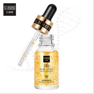 Serum Dưỡng Da Tinh Chất Vàng 24k Giúp Da Căng Mướt Trắng Da Chống Nhăn Chống Lão Hóa