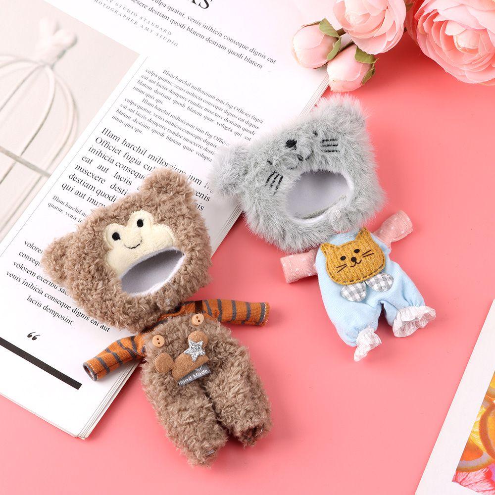 1 Bộ Búp Bê Nhồi Bông Có Thể Tháo Rời Quần Áo Thời Trang Ob11