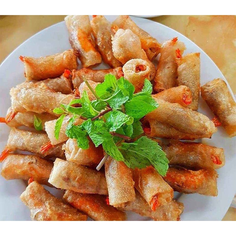 CHẢ RAM TÔM ĐẤT BÌNH ĐỊNH 500GR/45 CUỐN