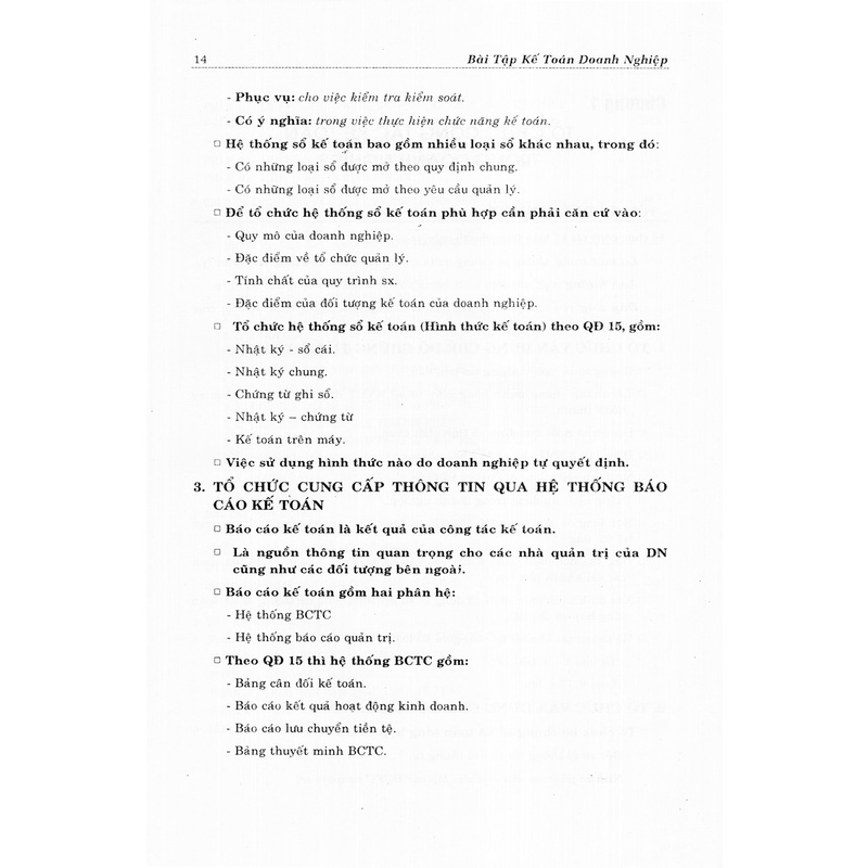 Sách - Bài Tập Kế Toán Doanh Nghiệp - Phần 1