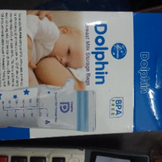 Túi trữ sữa dolphin 250ml - 20 túi