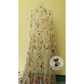 Set Vải Khúc Voan Thêu Hoa Cao Cấp