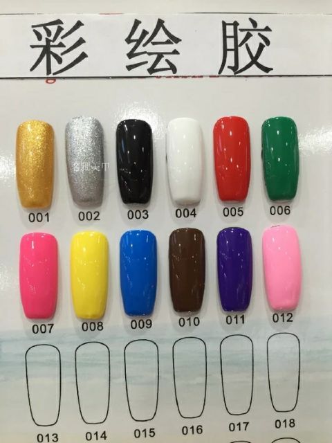 Gel Vẽ Bán Lẻ Mầu