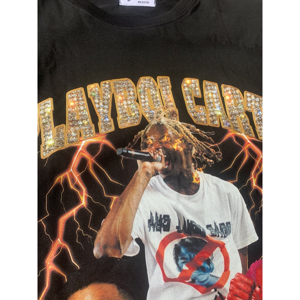 Áo thun ngắn tay oversize PLAYBOI CARTI