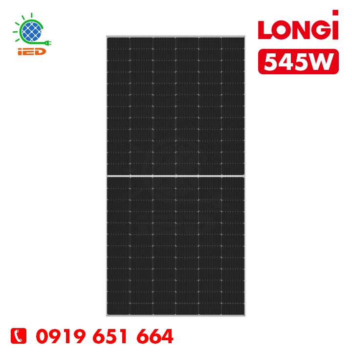 TẤM PIN NĂNG LƯỢNG MẶT TRỜI LONGI 545W MONO HALFCELL LR5-72HPH-545M