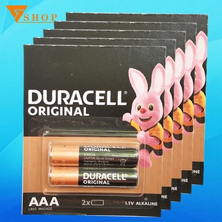 Combo 5 vỉ pin aaa duracell alkaline