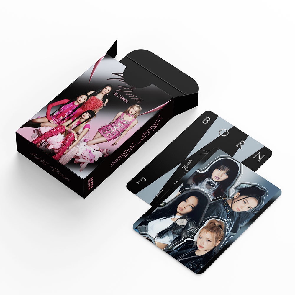 Hộp 55 Ảnh LOMO Card Jennie Jisoo Nhóm Nhạc BLACKPINK