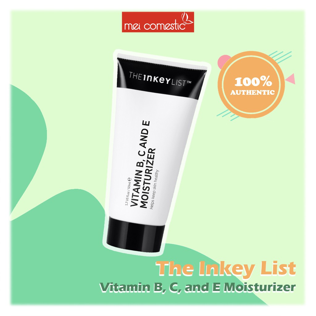 Kem Dưỡng Ẩm The Inkey List Vitamin B, C, and E Moisturizer 50ml