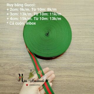 Ruy băng gucci ong