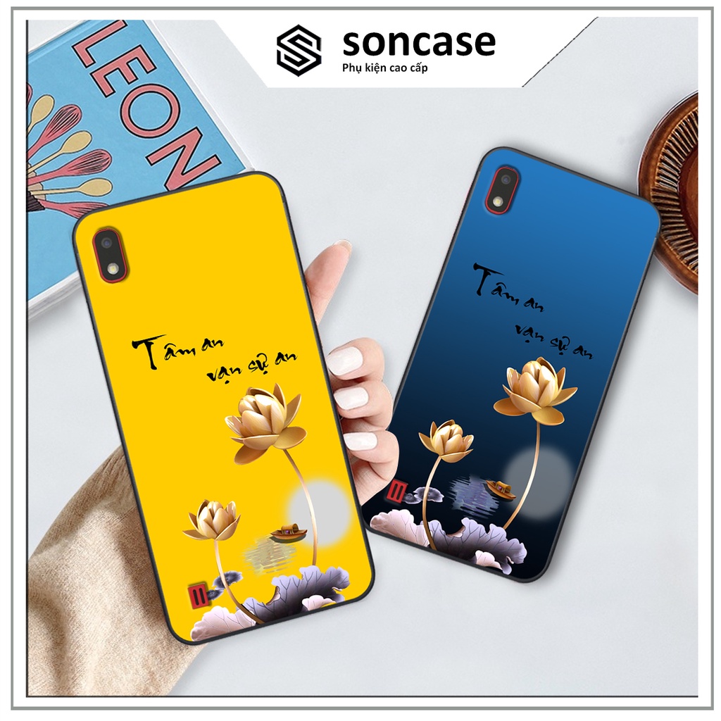 Ốp Samsung A10 / M10 in hình màu Tâm An Vạn Sự An, ốp lưng cao cấp chất lượng