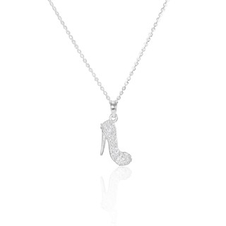 Dây chuyền bạc mặt Giày lọ lem- Vòng cổ bạc nữ Panmila