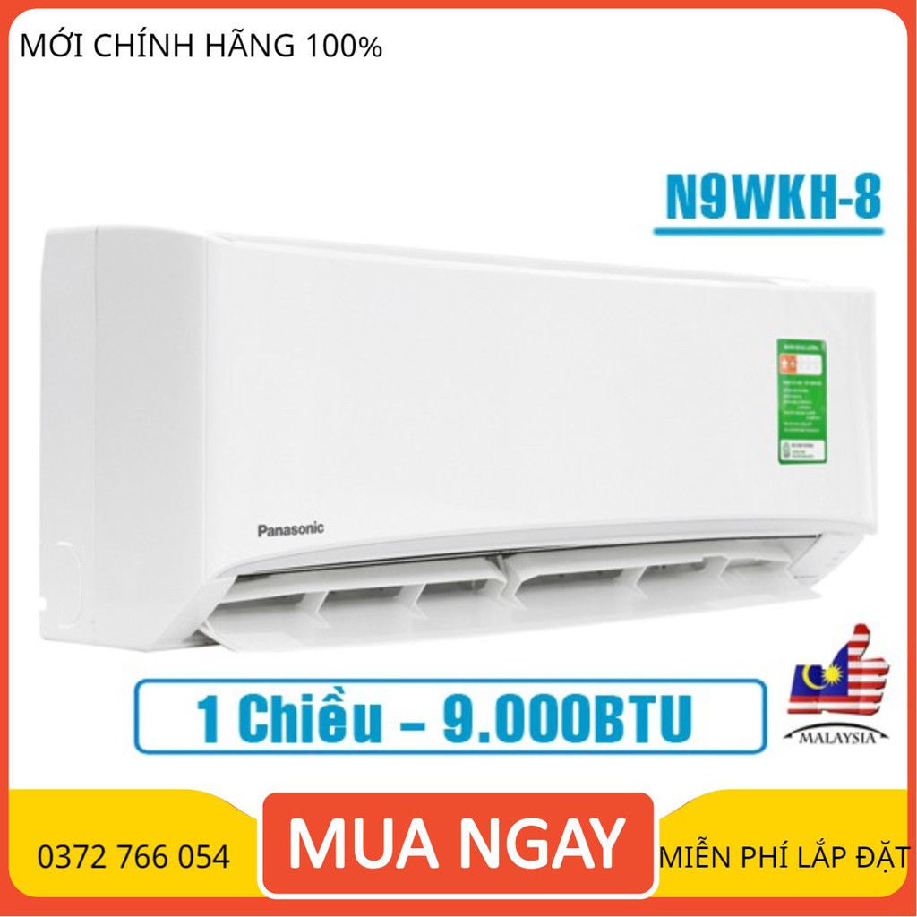 Điều hòa Panasonic 1 chiều 9000BTU N9WKH-8