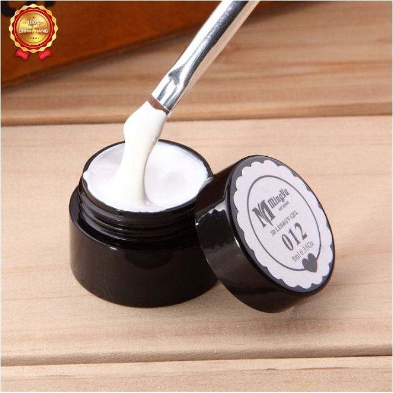 Sét gel vẽ siêu đặc mingya 12 màu tặng hộp