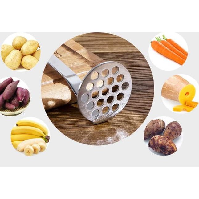 Dụng Cụ Nghiền Khoai Tây Bằng Thép Không Gỉ Cao Cấp | BigBuy360 - bigbuy360.vn