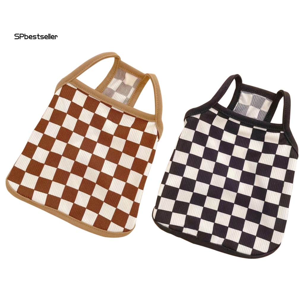 Áo Hai Dây Màu Sắc Tương Phản Phong Cách Thể Thao Thời Trang Cho Mèo