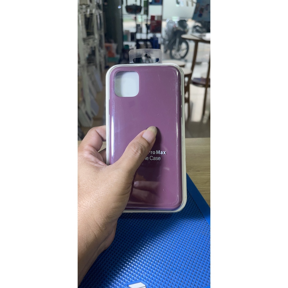 Ốp lưng chống bẩn có logo táo cho iphone 13 Pro Max đa dạng màu mặt trong nhung êm trách trầy mặt lưng