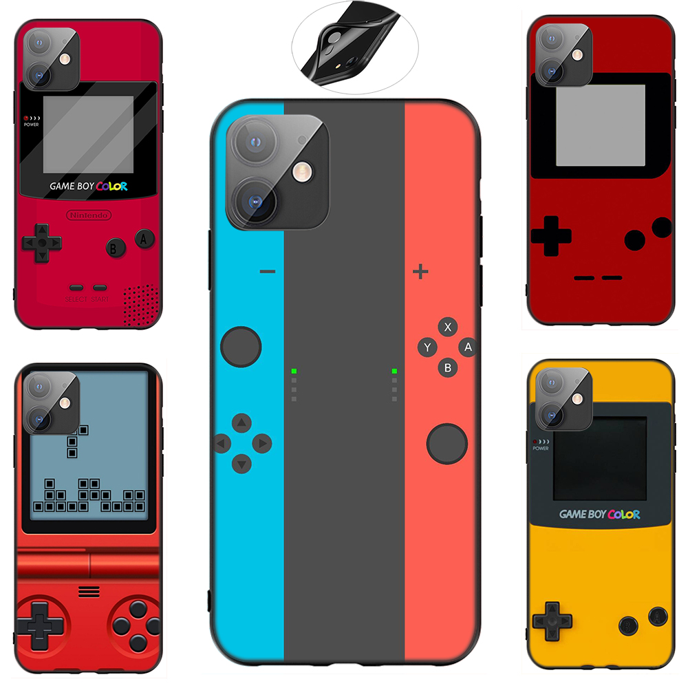 iPhone XR X Xs Max 7 8 6s 6 Plus 7+ 8+ 5 5s SE 2020 Casing Soft Case 42SF Game Boy Game Fashion mobile phone case