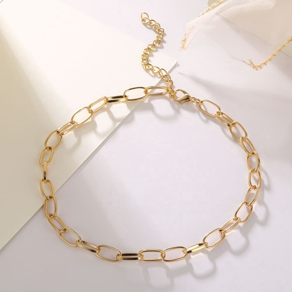 𝑭𝑹𝑬𝑬𝑺𝑯𝑰𝑷  Vòng cổ dây xích kiểu dáng choker