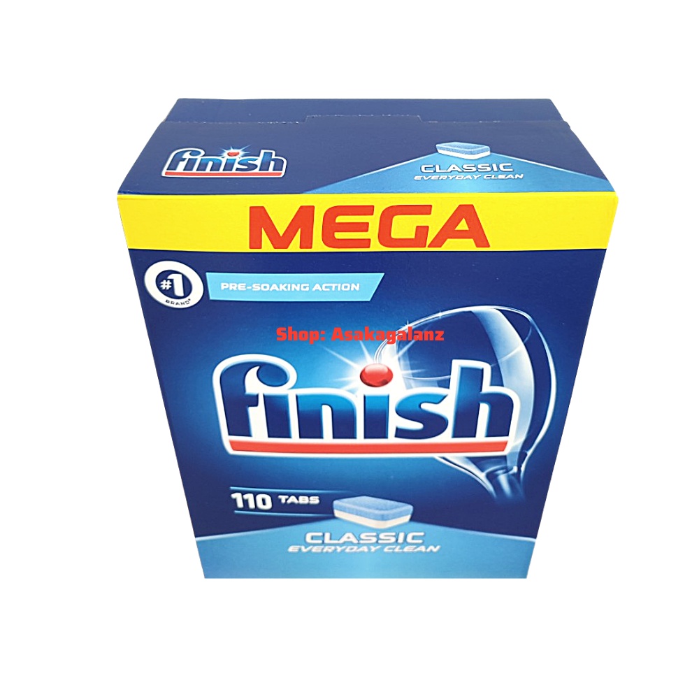 Viên rửa bát finish Classic 110 viên[MỚI 2021] - Nhập Khẩu Châu Âu