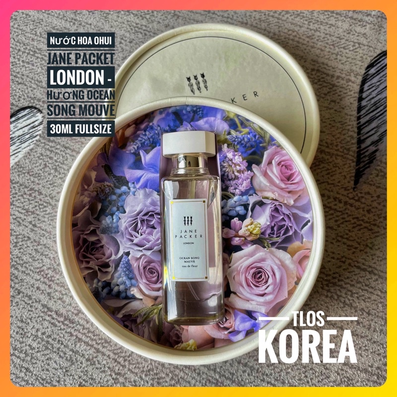 [Hiếm]Nước Hoa Ohui Jane Parker London Ocean Song Mauve Mùi Siêu Thơm Dịu Dàng Full Size 30Ml