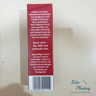 Kem đánh răng Ajona Đức