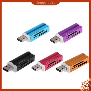  Đầu đọc thẻ nhớ đa năng 4 trong 1 cho SD / SDHC / Mini SD / MMC / TF