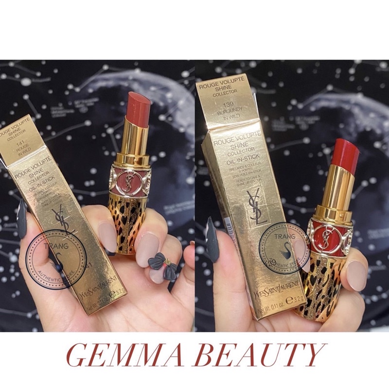 SON DƯỠNG YSL ROUGE VOLUPTÉ SHINE LIPSTICK BALM WILD EDITION
