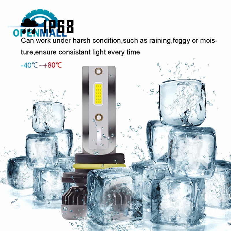 Set 2 bóng đèn LED H7 / H11 / 9005 / 9006 chuyên dụng cho xe hơi