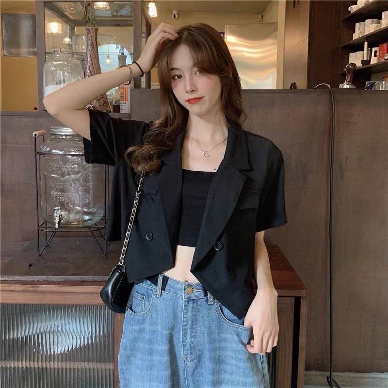 BLAZER CROPTOP MẪU MỚI CHO NỮ | BigBuy360 - bigbuy360.vn