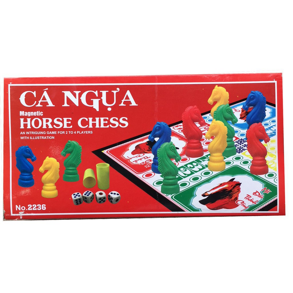 [SIÊU SALE] Bộ Cờ Cá Ngựa Nam Châm MÃ 5230 Cỡ To 33*33cm Giá Rẻ