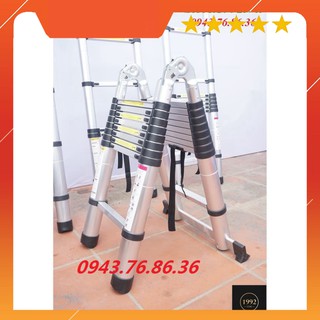 Thang nhôm rút chữ a 3.8m