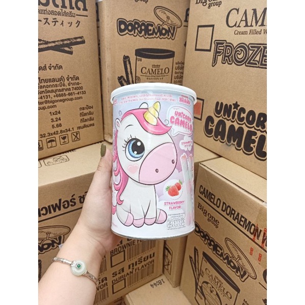 BÁNH QUẾ CUỘN CAMELO HÌNH NGỘ NGHĨNH