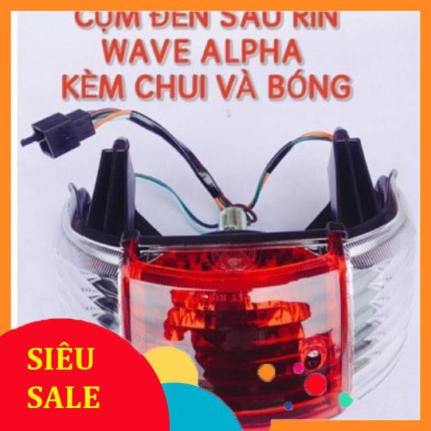 Cụm đèn , cụm hậu sau xe wave thái 110 , wave nhỏ