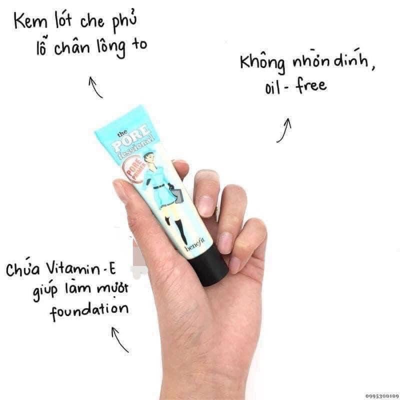 [BILL US] Kem lót kiềm dầu Benefit pore Primer che phủ lỗ chân lông | WebRaoVat - webraovat.net.vn