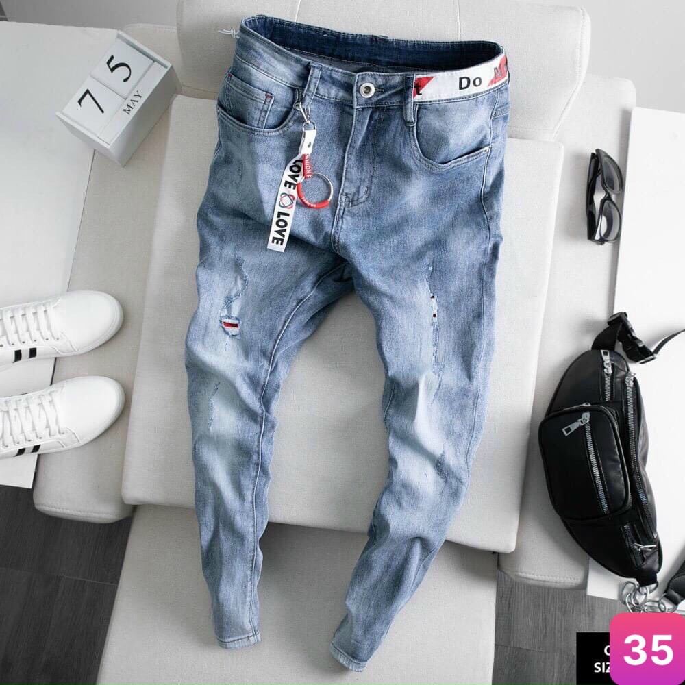 Quần Jean Nam Cao Cấp 👉 𝐅𝐑𝐄𝐄 𝐒𝐇𝐈𝐏 👉 Quần Bò Nam Cao Cấp Hbfashion59 | BigBuy360 - bigbuy360.vn