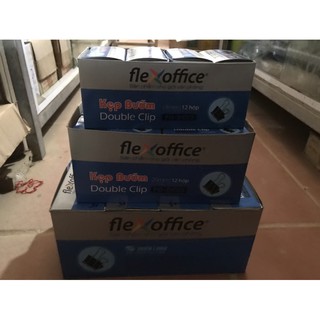 [12 chiếc] KẸP BƯỚM THIÊN LONG dùng để kẹp giấy