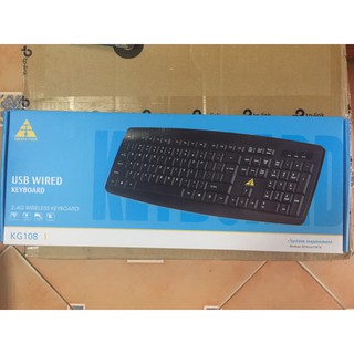Bộ phím chuột có dây Golden Field KG108