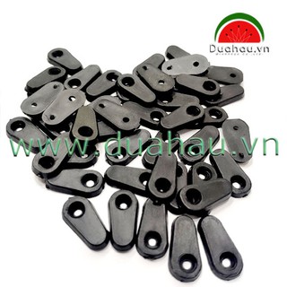 [2.400 cái] Hạt dưa nhựa dày VN - màu ĐEN