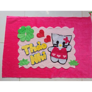Gối handmade cho bé hello kitty