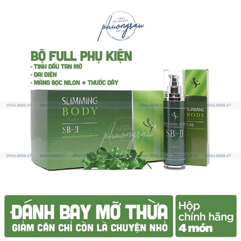 [CHÍNH HÃNG] Bộ Ủ Nóng Slimming Body SB-2, Ủ Nóng Tan Mỡ, Siết Eo Thon Gọn, Đánh Bay Mỡ Thừa