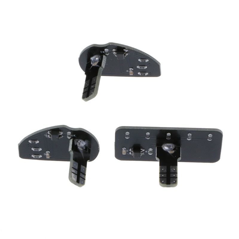 Set 3 đèn LED gắn nóc xe ô tô Ford ecosport Focus 2 MK2 2007 ~ 200LM