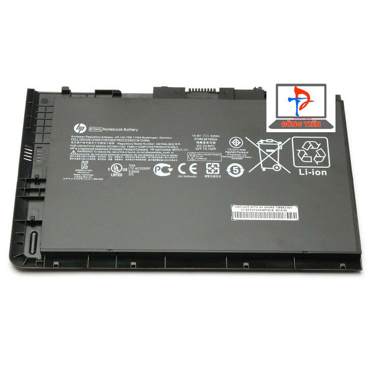 PIN HP Elitebook Folio 9470m,BT04XL ZIN