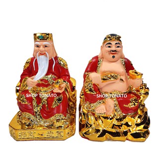 TƯỢNG THẦN TÀI ÔNG ĐỊẠ CỌP ĐỎ CAO 14CM,17CM,19CM