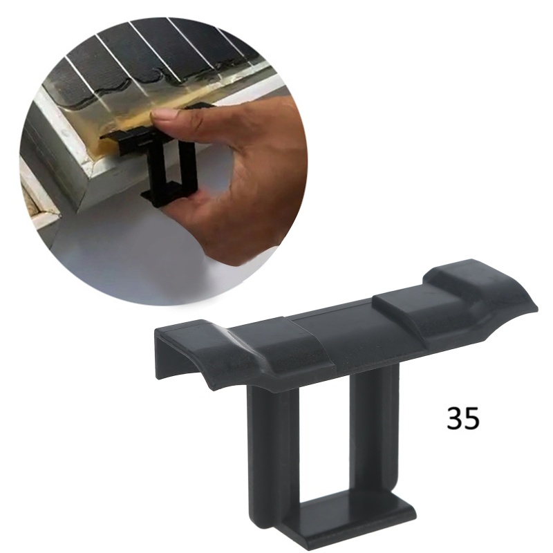 Set 10 Kẹp Cố Định Tấm Chắn Bùn / Tấm Chắn Nước Bằng Năng Lượng Mặt Trời Tiện Dụng