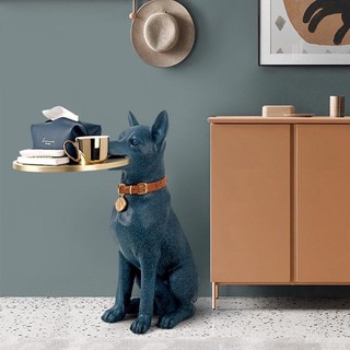 [Decor] Đồ trang trí phòng khách mô hình con chó độc đáo