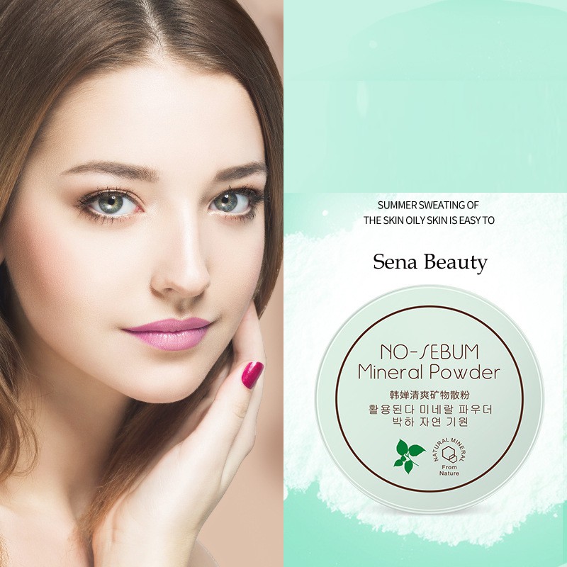 Phấn phủ kiềm dầu dạng bột No Sebum Mineral Powder Rorec Senabeauty | BigBuy360 - bigbuy360.vn