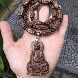 Dây chuyền, dây chuyền nam trầm hương size 8,10mm