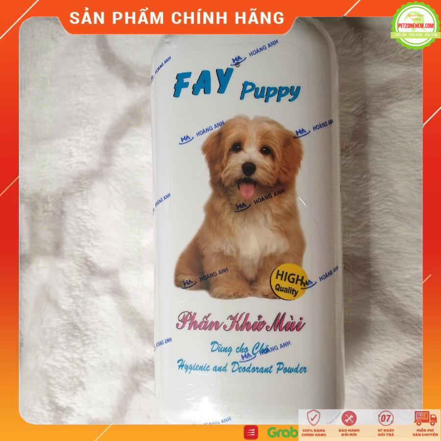 Phấn tắm khô chó con 💥 FREESHIP 💥 Fay Puppy 120gr - tắm khô không dùng nước